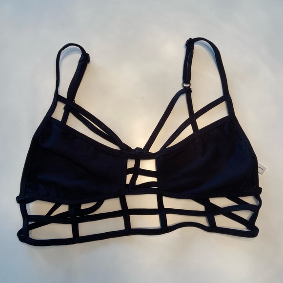 One Teaspoon Caged Bra Top - Picture 2 of 4